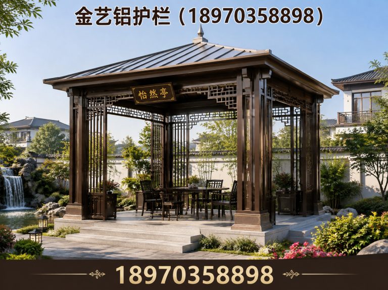 广信区铝艺楼梯扶手展示图